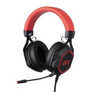 UFC Black and Red Gaming Headset 7.1 Multi Format
