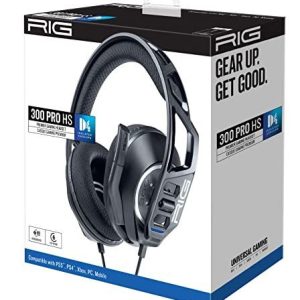 Rig 300 Black Headset Playstation 5