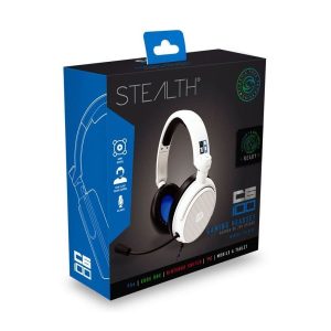 Stealth C6-100 White Blue Multi Format Gaming Headset