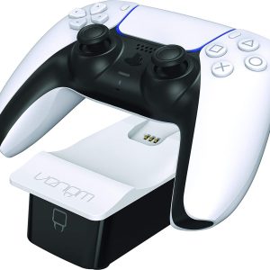 Venom White PS5 Controller Single Docking Station
