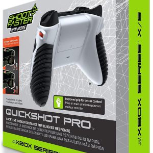 Bionik QuickShot Pro Controller Grip With Trigger LockFor Xbox Series X/S