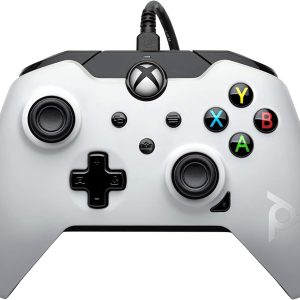 PDP Officially Licensed Wired Controller Artic White for Xbox Series X/S | Xbox One