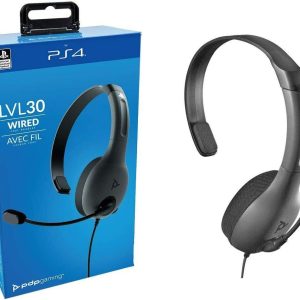 PDP LVL30 Single Ear Wired Headset for PlayStation 4/5 (PS4/PS5) - Black