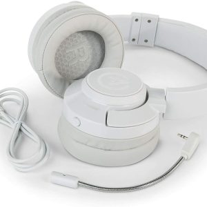 Power A Fusion Wired Headset with Detachable Mic (White) (PC/PS4/Xbox One/Switch/Mobile)