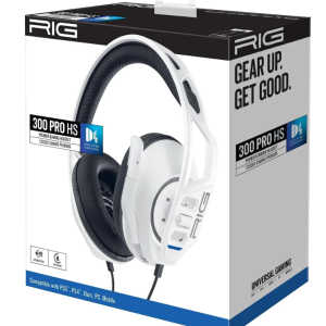Rig 300 White Headset Playstation 5