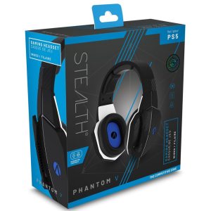 STEALTH SP-Phantom V Black Stereo Gaming Headset for Multi Format